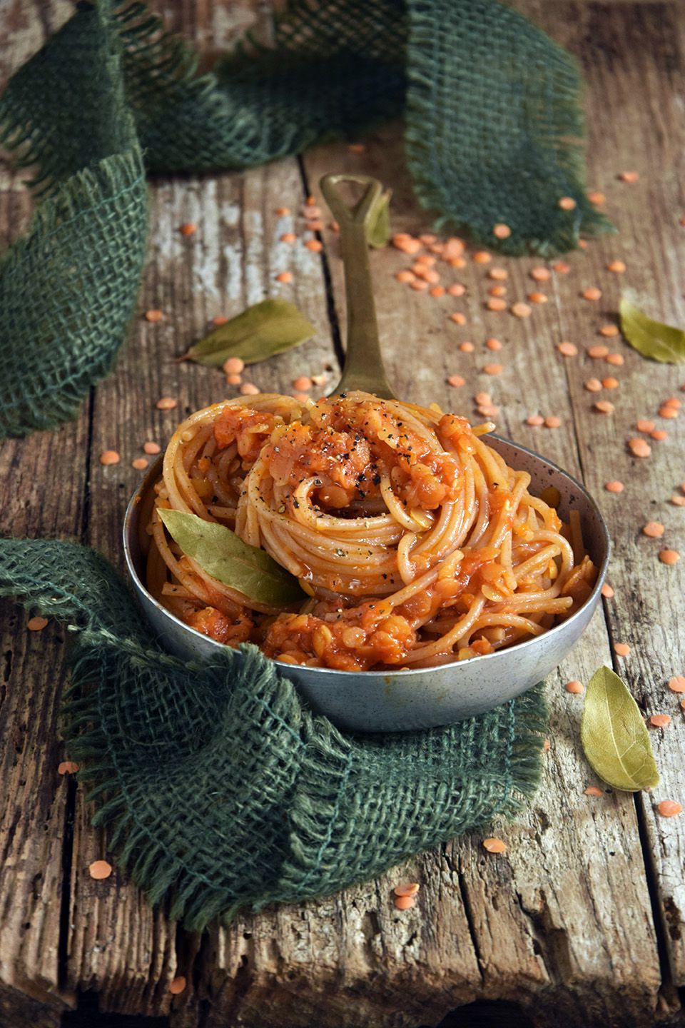 Spaghetti di farro con ragù